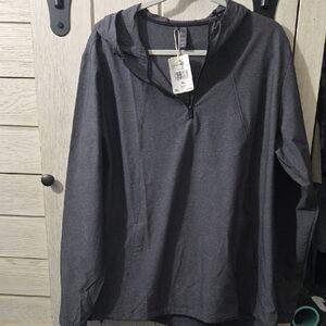 Adidas Gray Zip Up Sweater Classic Knit